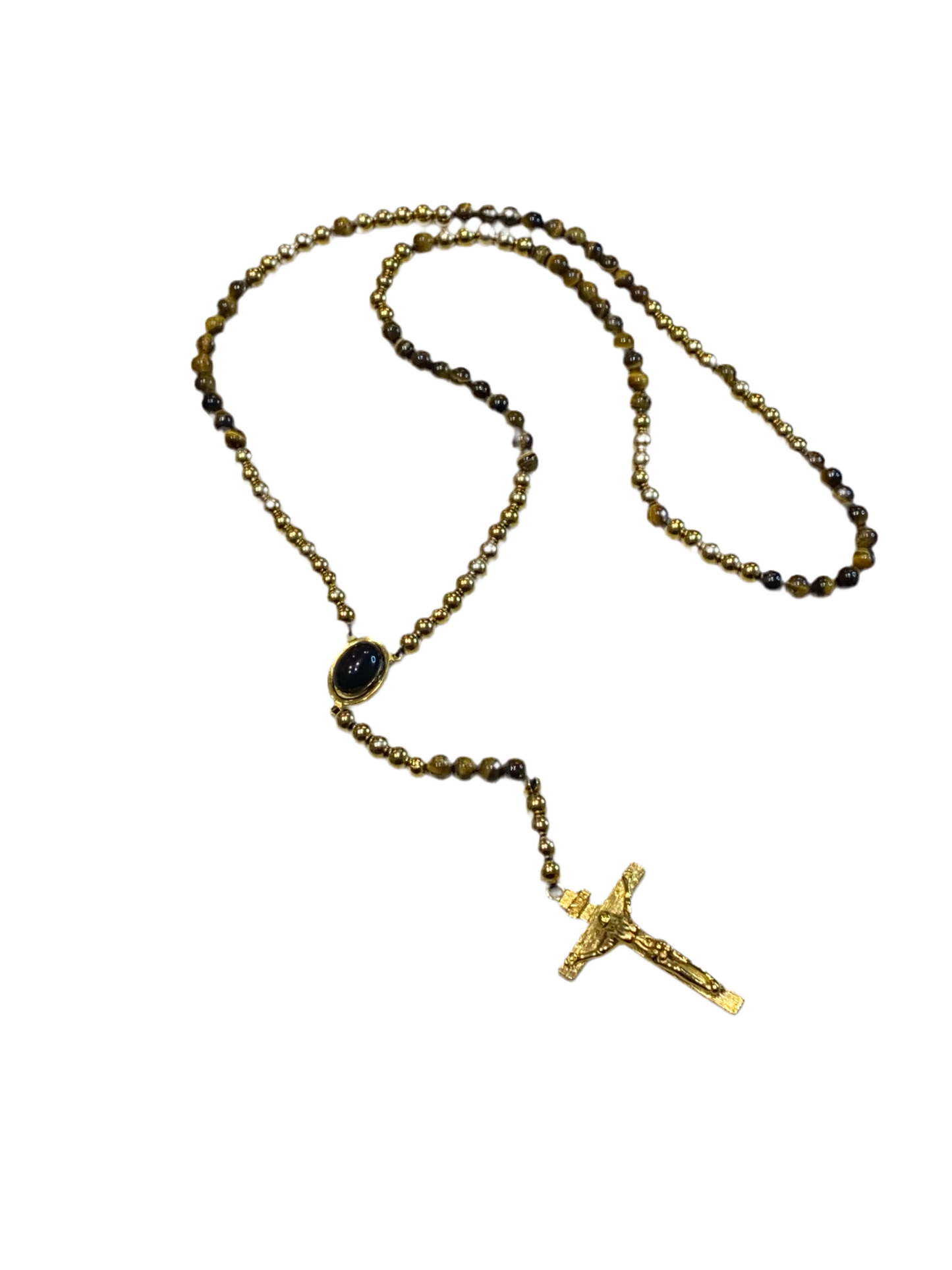 Rosary Beads - Tigers Eye