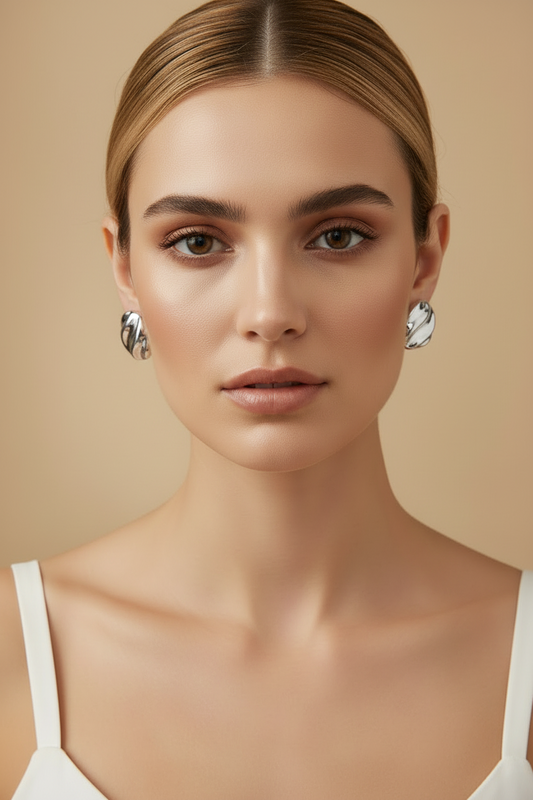 Large Stud Earrings