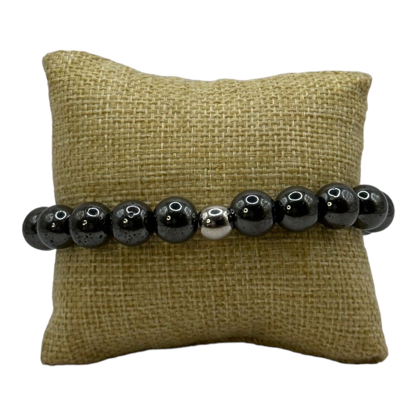 Anchor Blue Tigers Eye Bracelet