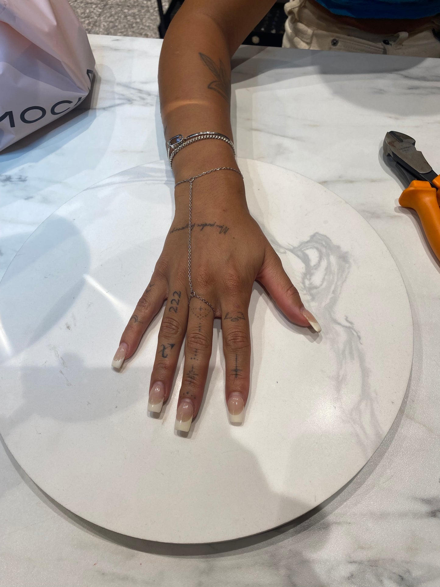 Permanent Hand Chain