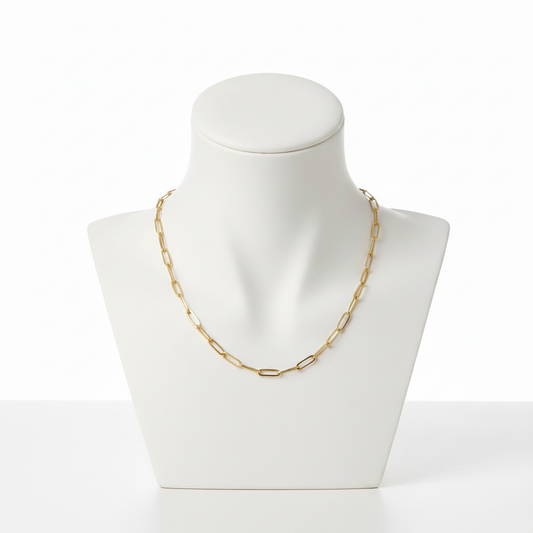 4mm x 12mm Paperclip Chain