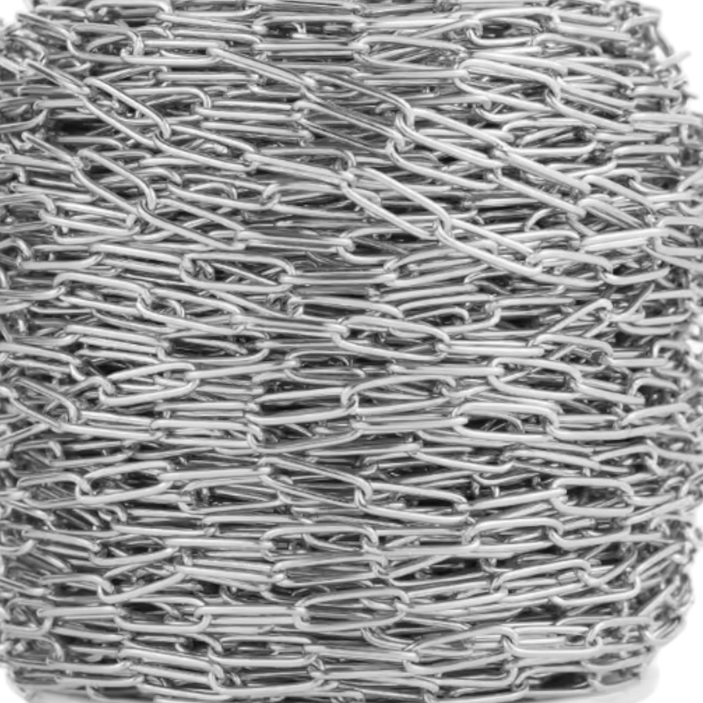 4mm x 12mm Paperclip Chain