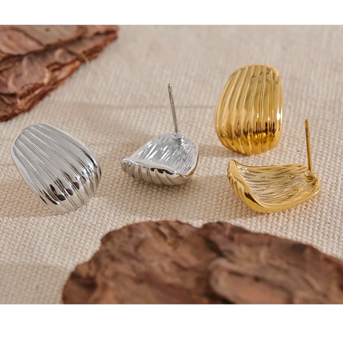 Ariel Shell Earrings