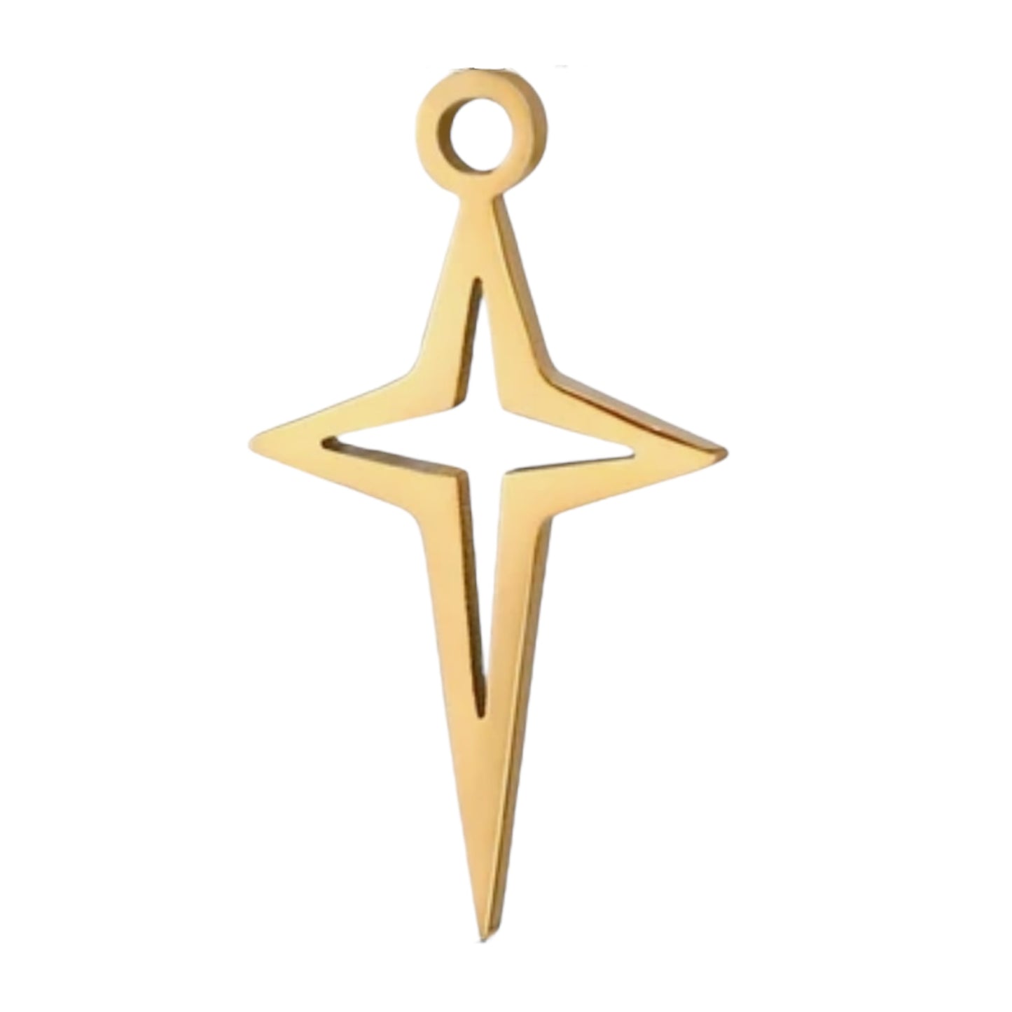 North Star Cutout Charm Charm