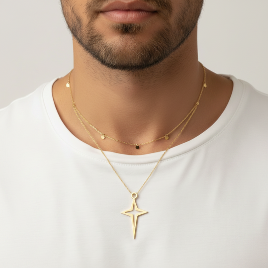 North Star Cutout Charm Charm