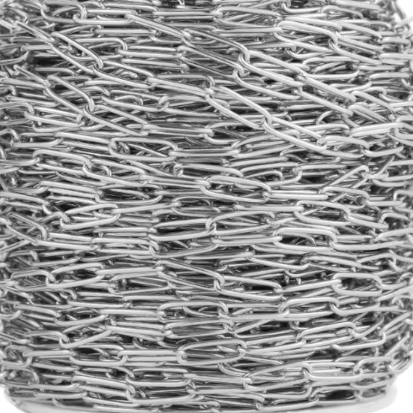 4mm x 12mm Paperclip Chain