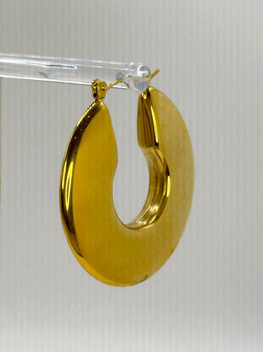 Ella Gold Statement Hoops