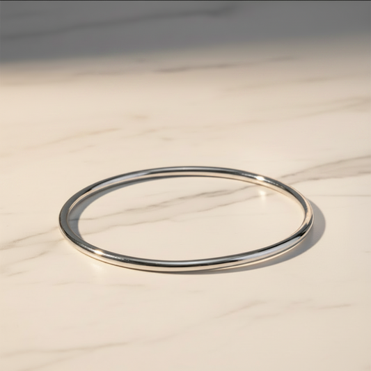 Round Stainless Bangle