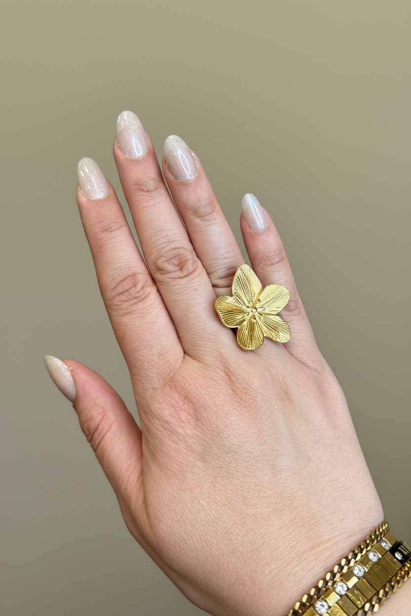 Bethany Flower Ring