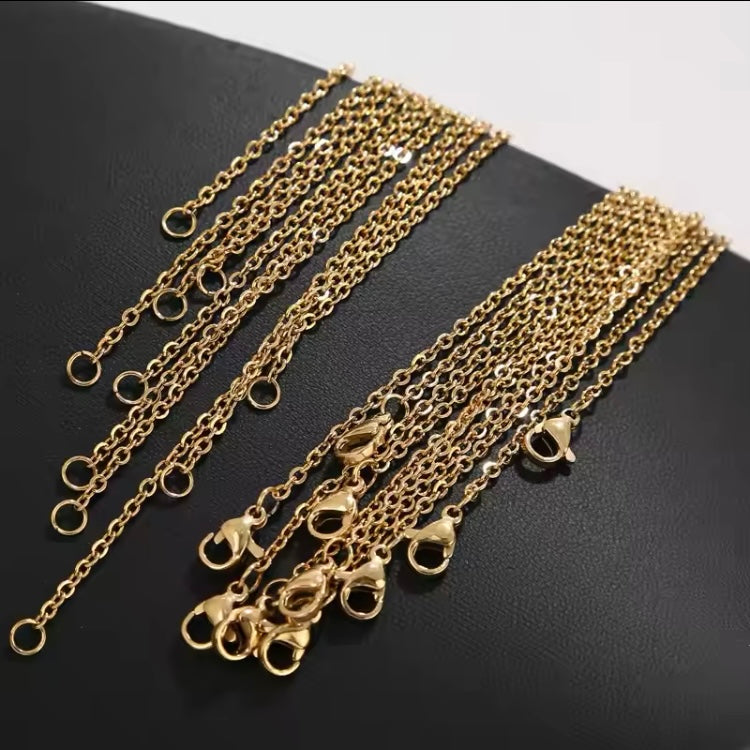 Fine Cable Chain Necklace