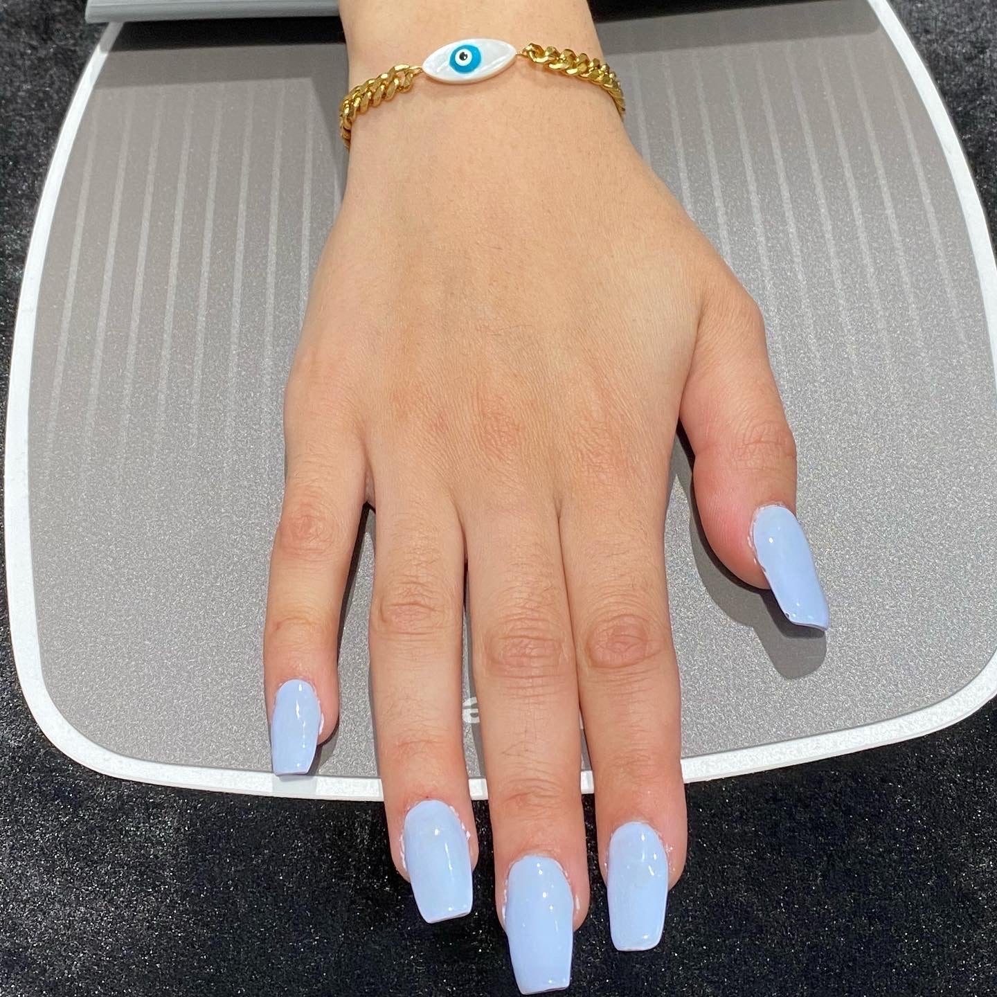 Shell Pearl Eye Permanent Bracelet