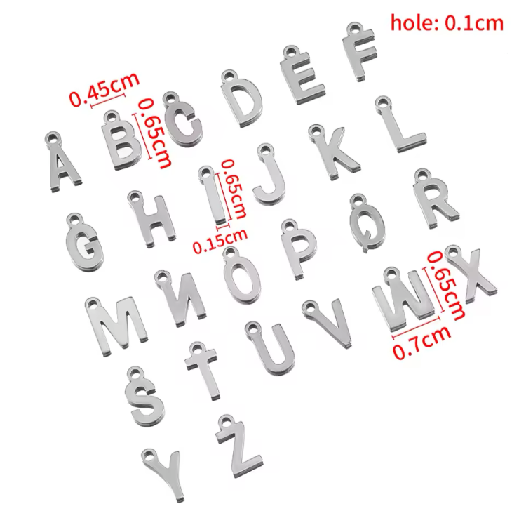 Small Initial Charms