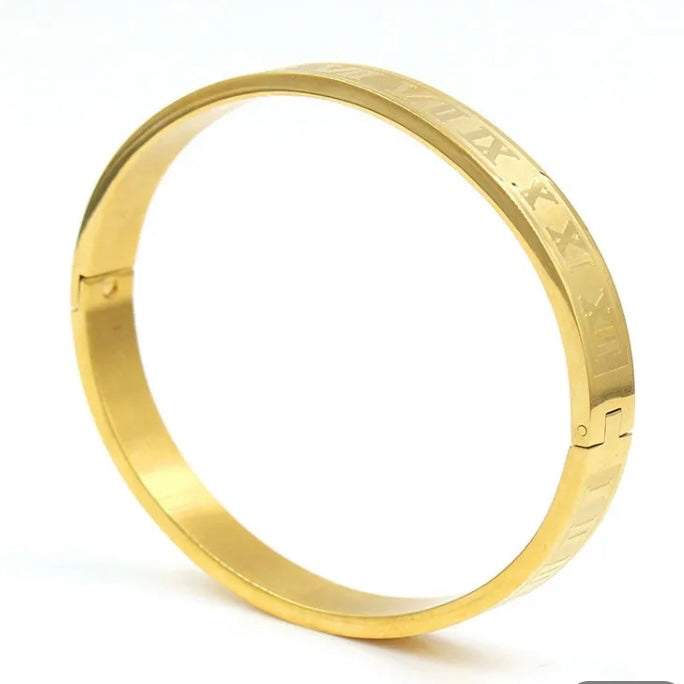 Roman Numeral Bangle