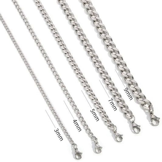 Cuban Link Stainless Steel Bracelet