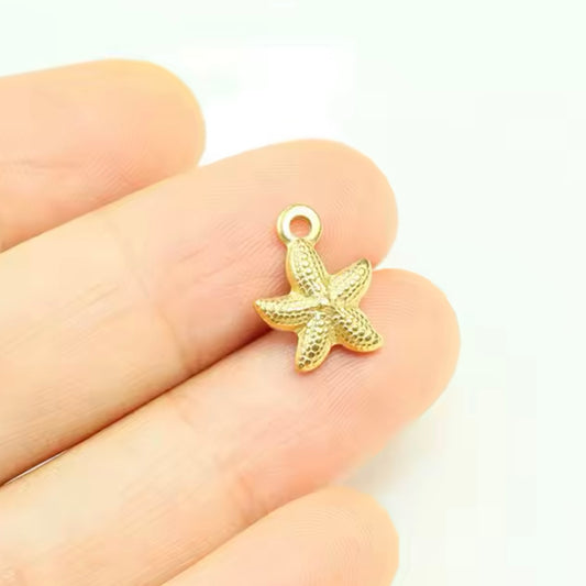 Starfish Stainless Steel Charms
