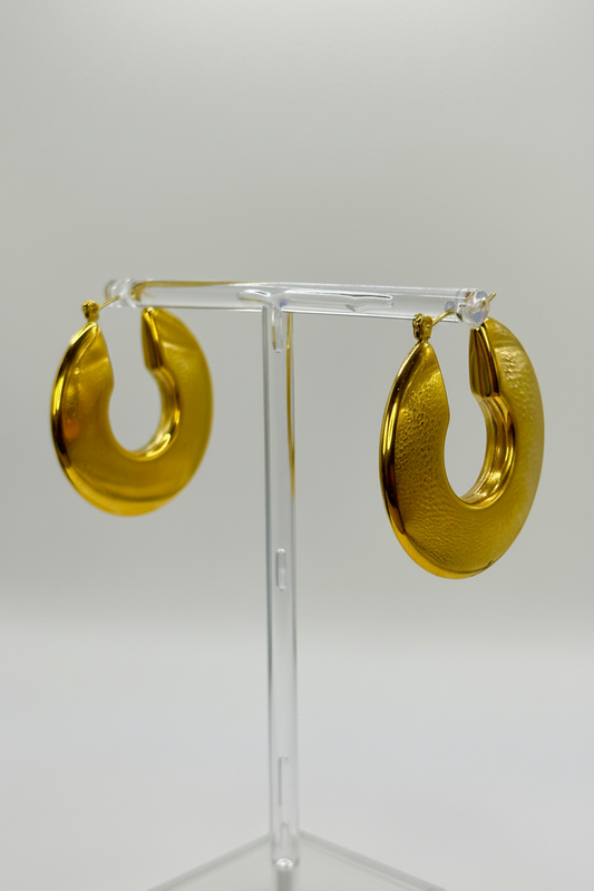 Ella Gold Statement Hoops