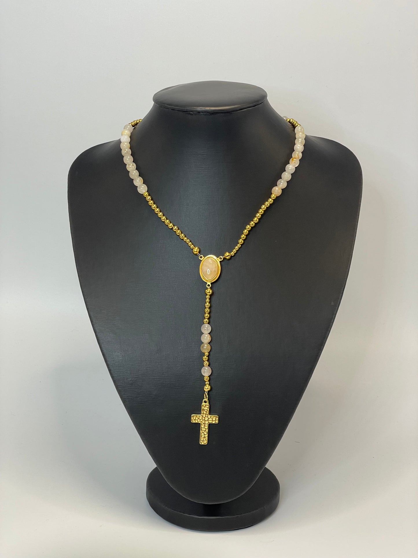 Rosary Beads - Rose Quartz