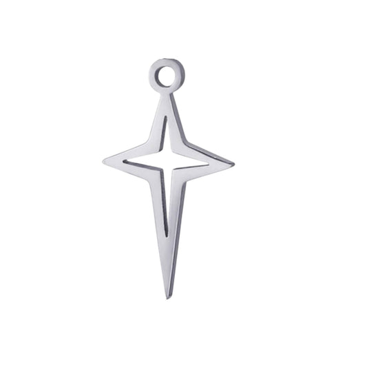 North Star Cutout Charm Charm