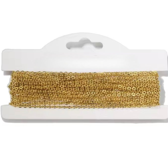 Fine Cable Chain Necklace