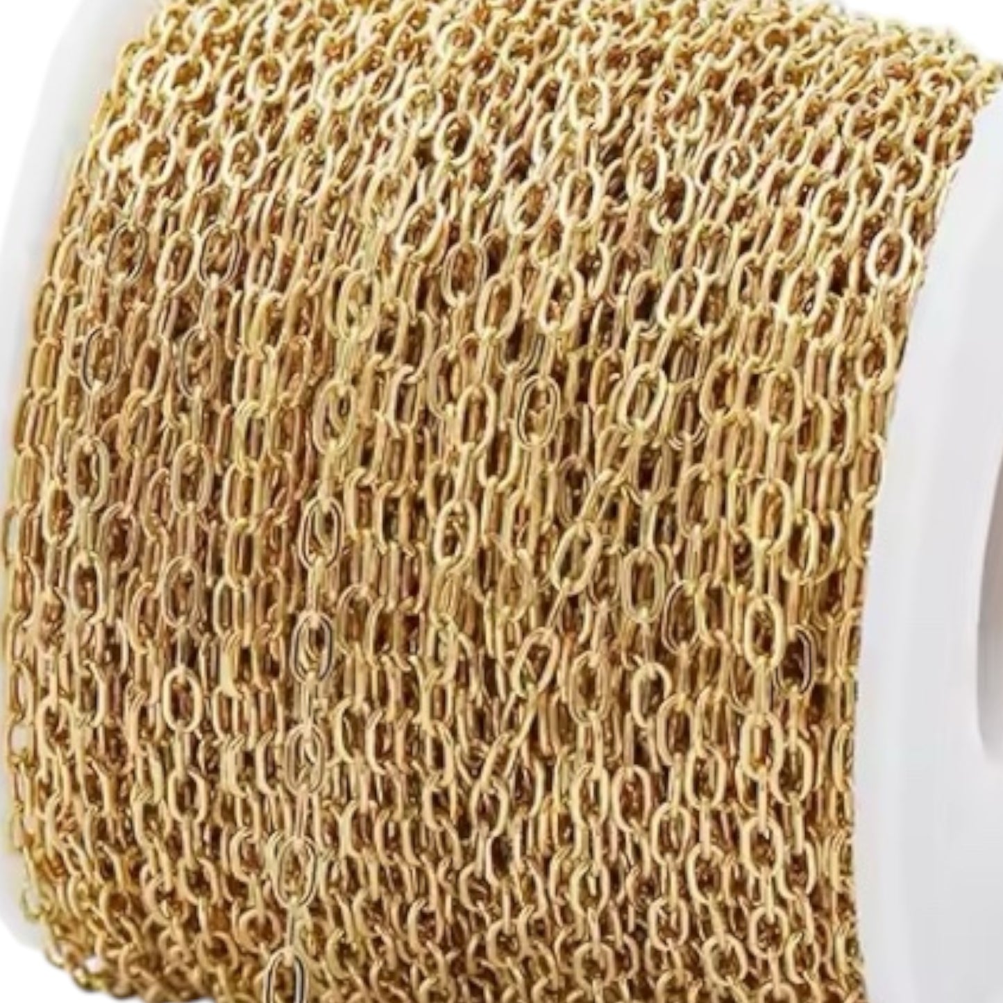 2.5 x 4.5mm Paperclip Chain