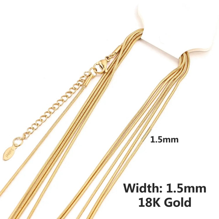 SOLD OUT - Snake Chain