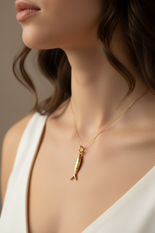 Gold Fish Charm