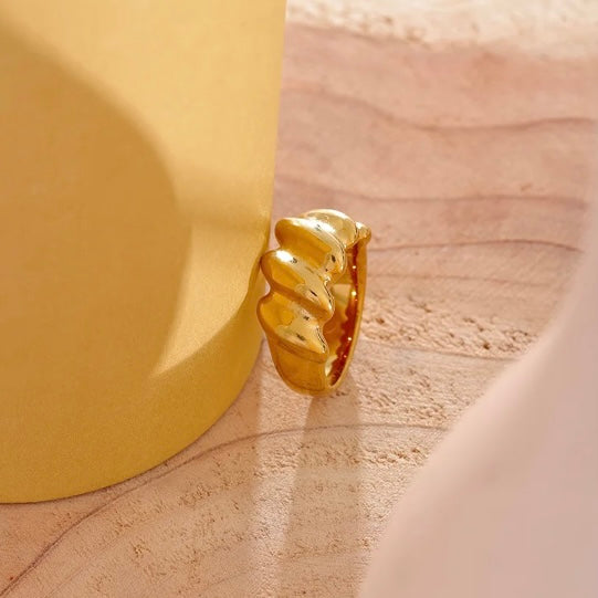 Joanne Croissant Dome Ring