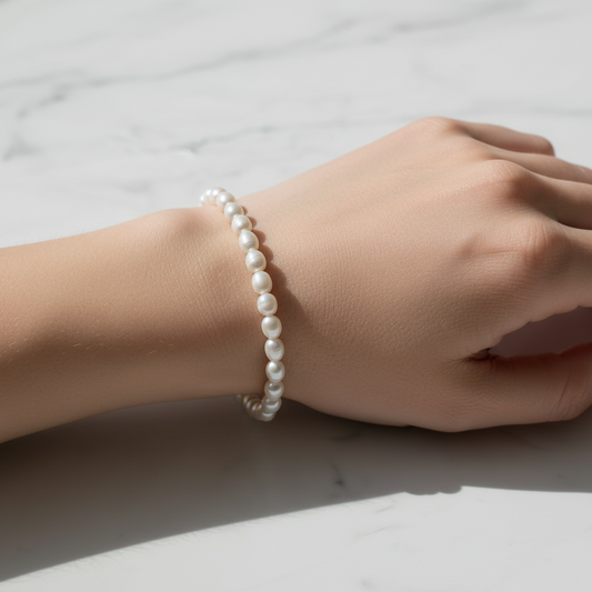Pearl Stainless Steel Bracelet