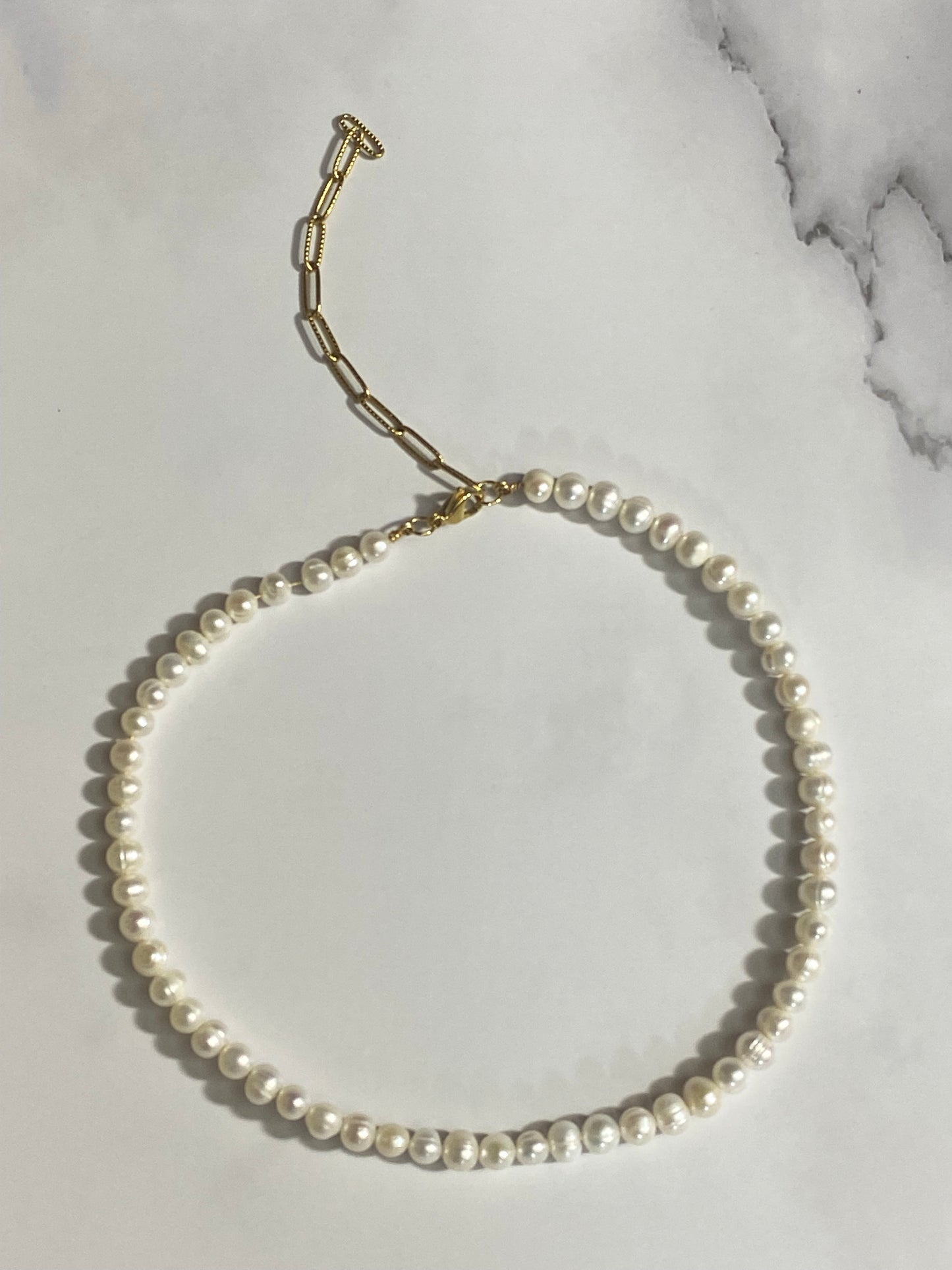 “Pearl” Full Beaded Necklace