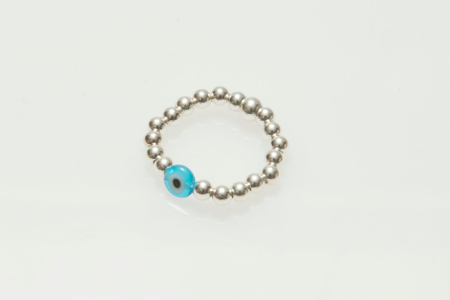 Silver Evil Eye Rings