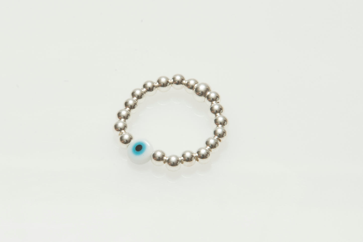 Silver Evil Eye Rings