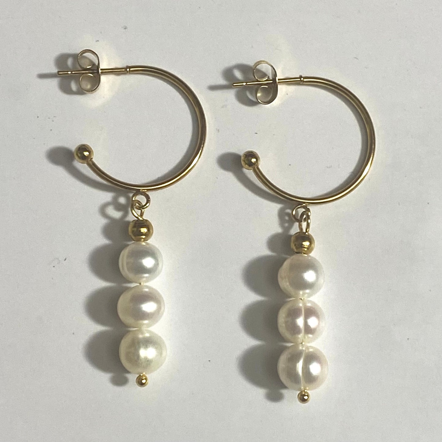 “Constantina” Pearl Earrings #E305