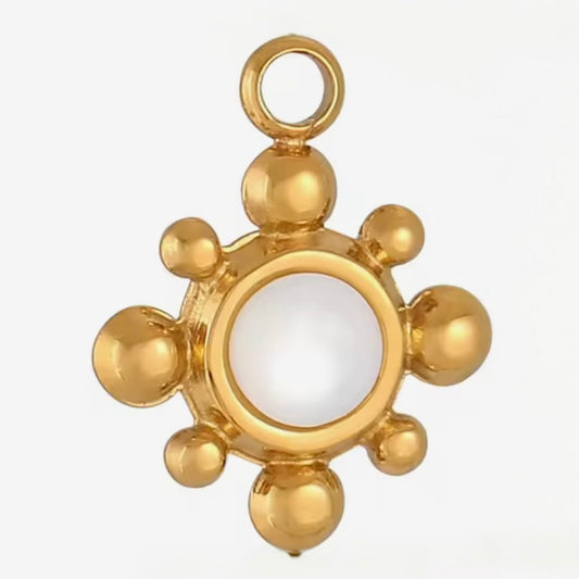 Vintage Mother of Pearl Charm