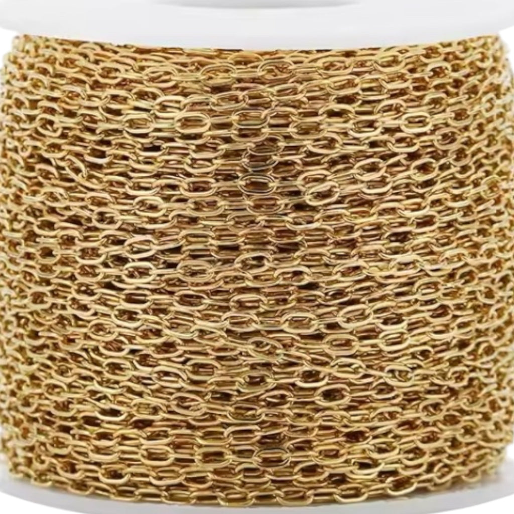 2.5 x 4.5mm Paperclip Chain Bracelet