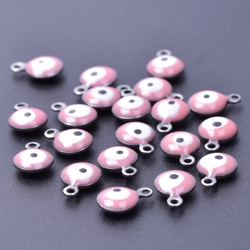 8mm Mati Charm Stainless Steel