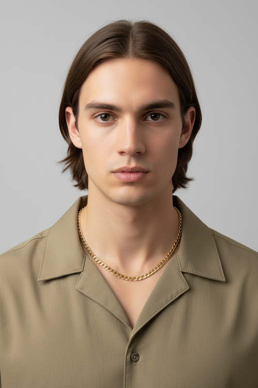 Cuban Link Stainless Steel Necklace