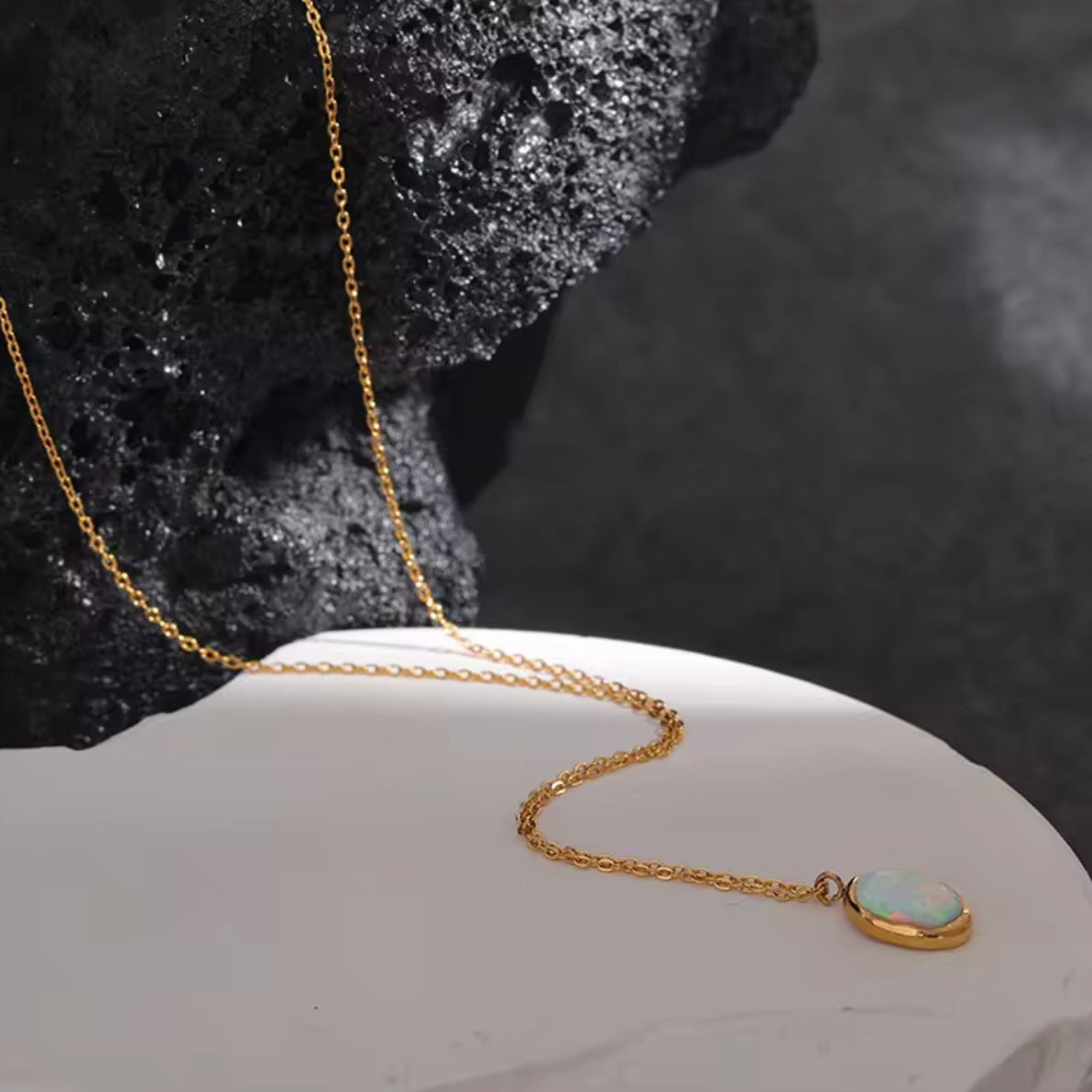 Vintage Opal Necklace