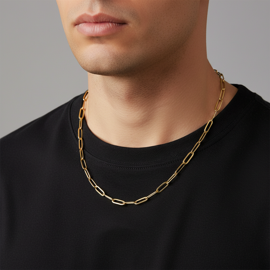 4mm x 12mm Paperclip Chain
