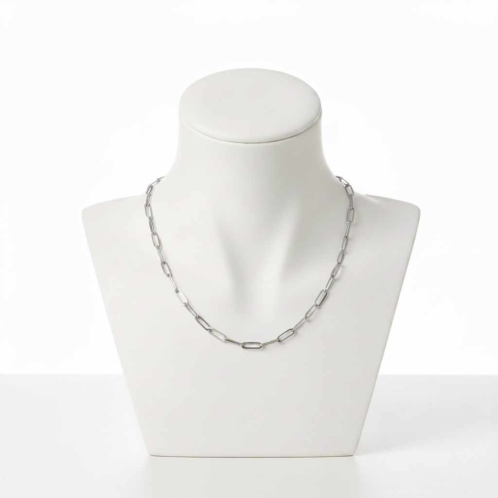 4mm x 12mm Paperclip Chain
