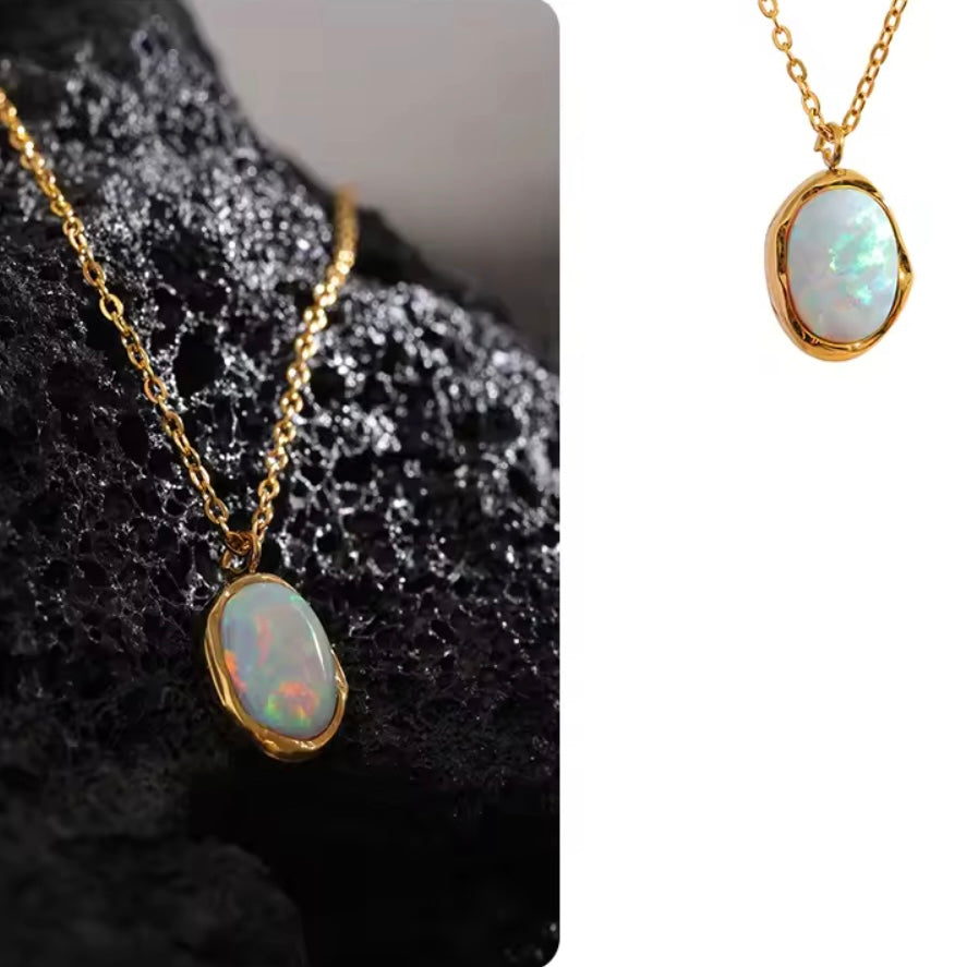 Vintage Opal Necklace