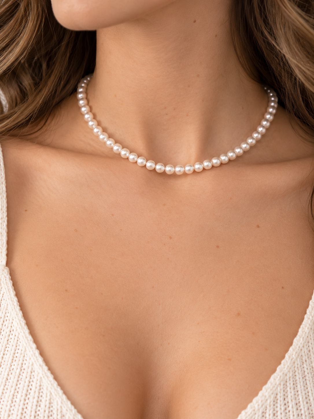 “Pearl” Full Beaded Necklace