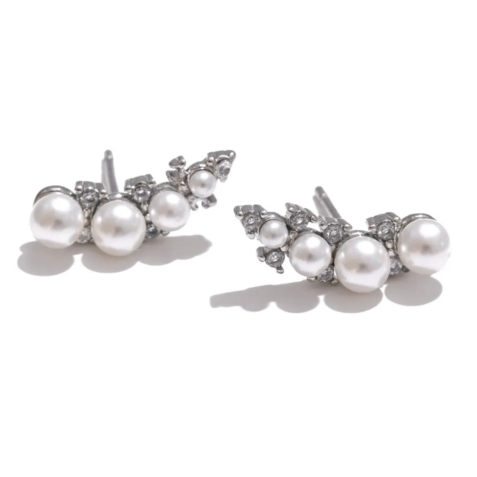 Pearl Cz Studs
