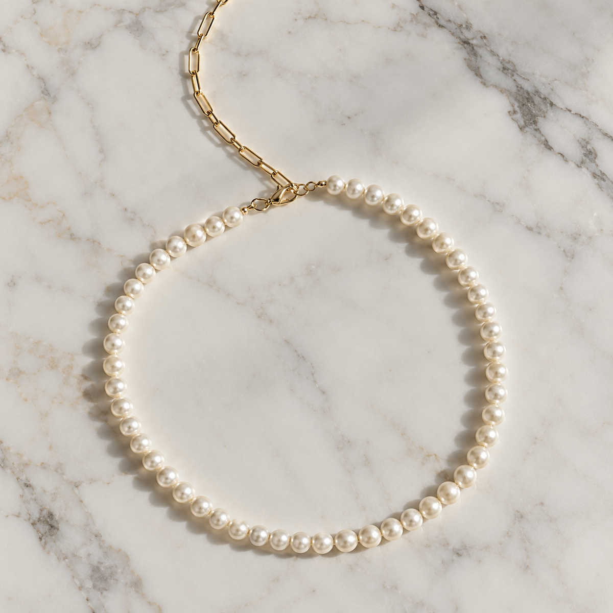 “Pearl” Full Beaded Necklace