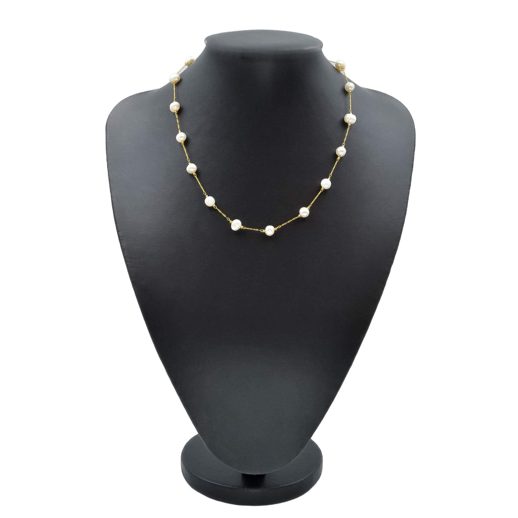 First Piece Necklace Pearl