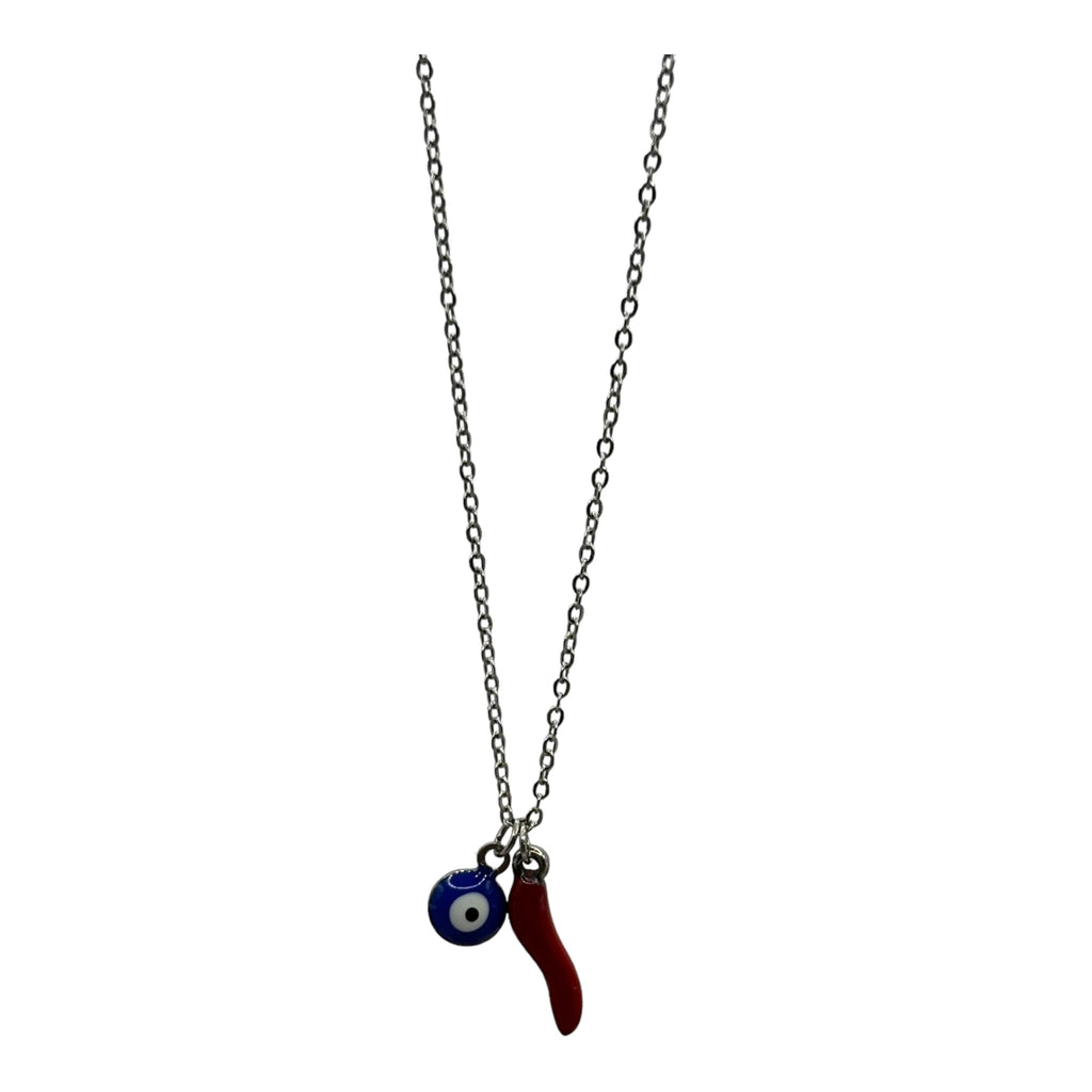 Chilli and Eye Necklace