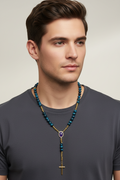 Rosary Beads - Blue Tigers Eye