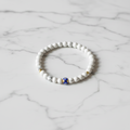 Protection Marble Howlite Beaded Bracelet