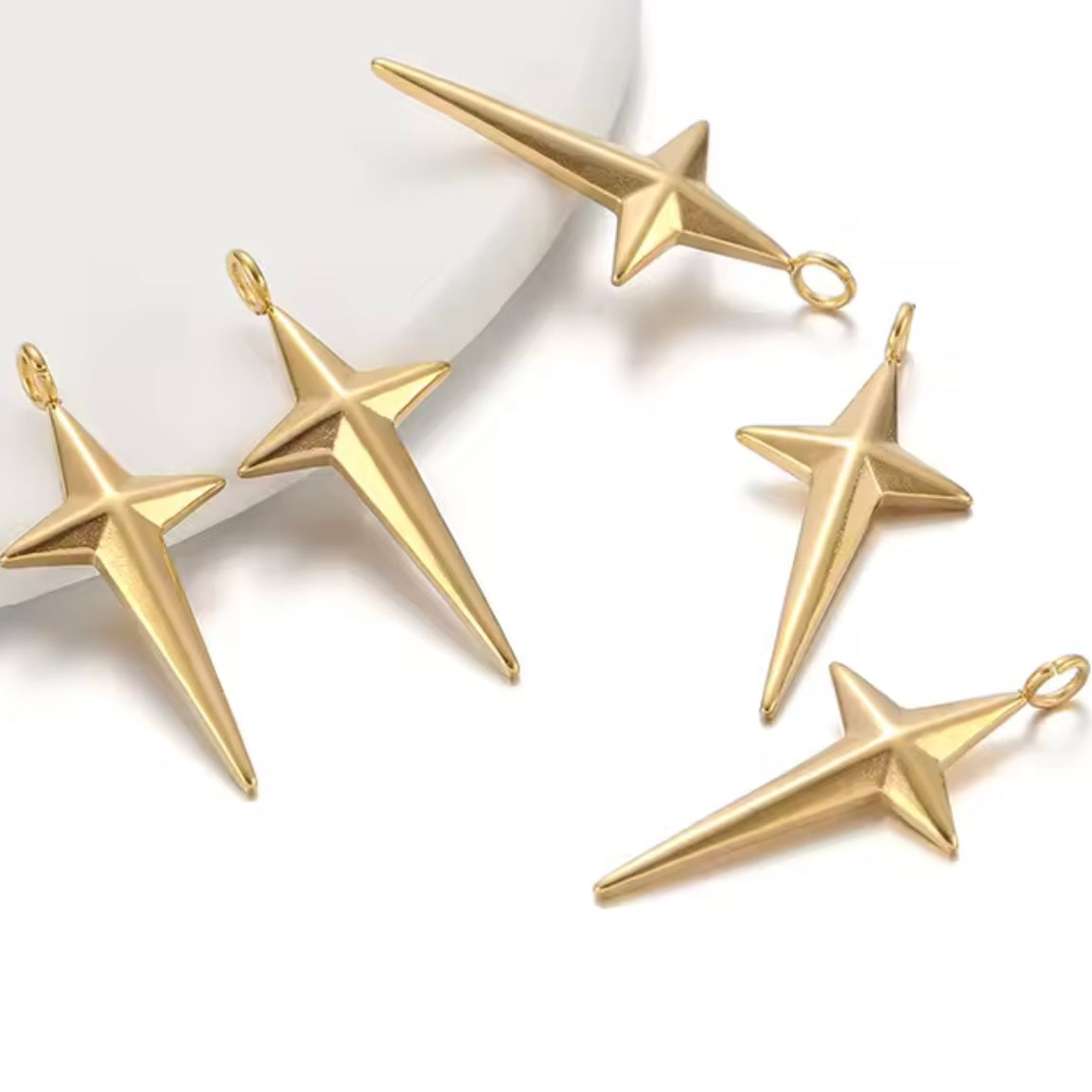 North Star Cross Pendant