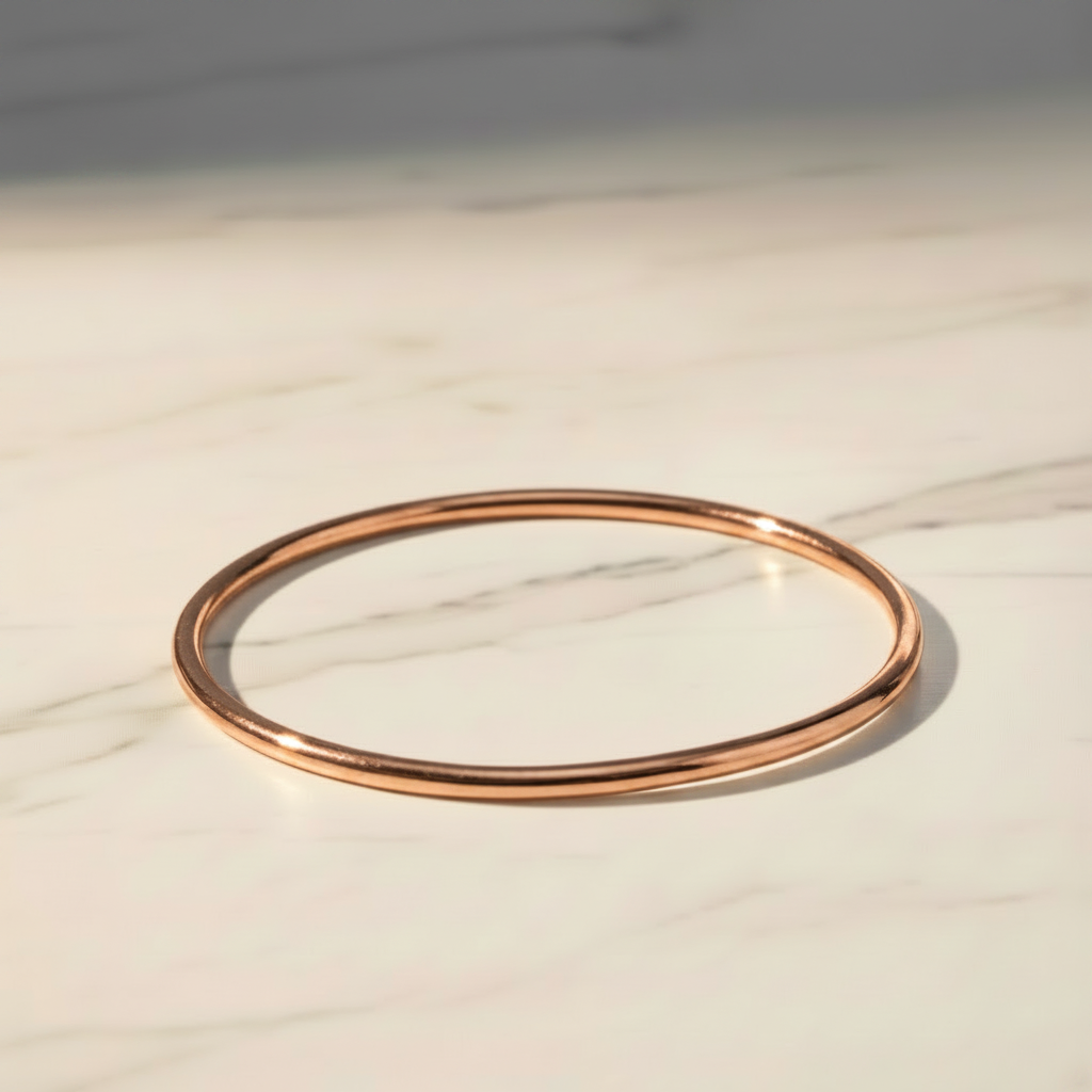 Round Stainless Bangle
