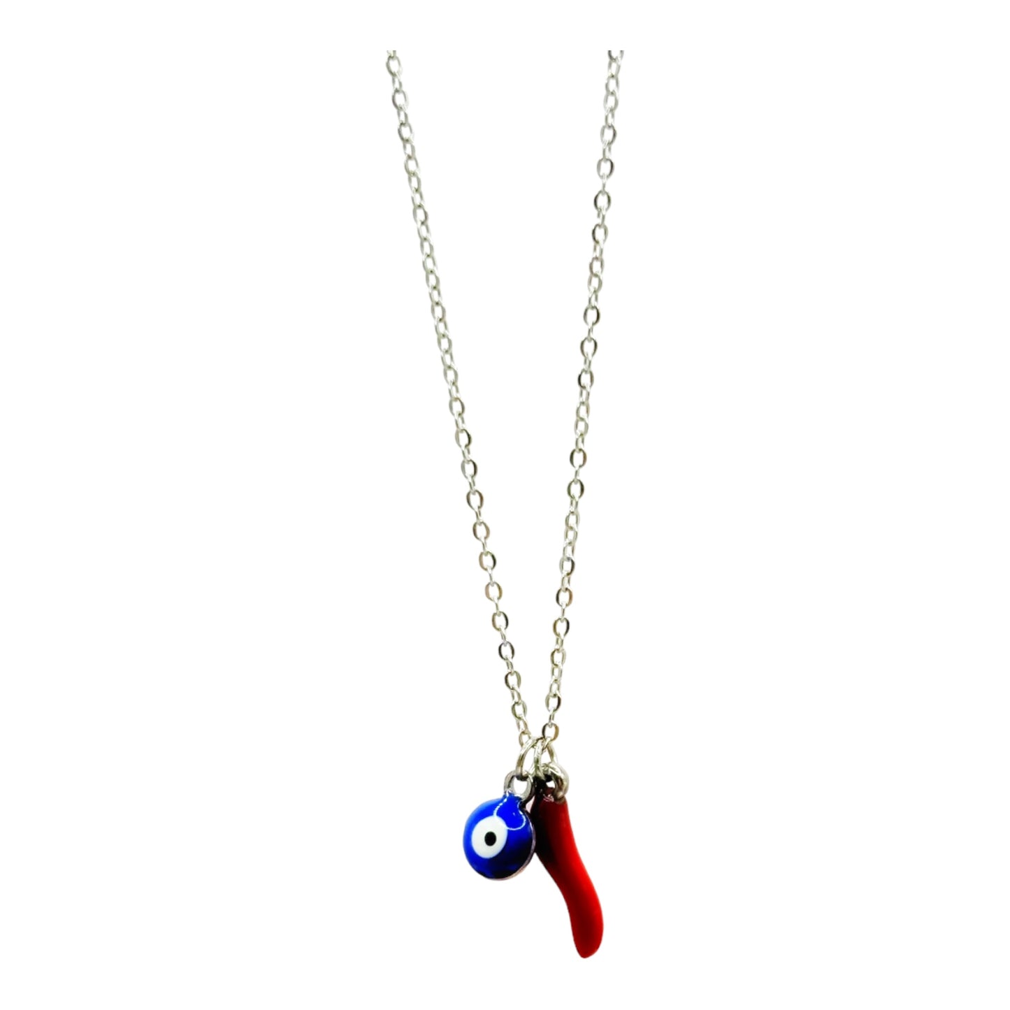 Chilli and Eye Necklace